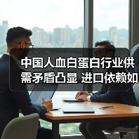 中国人血白蛋白行业供需矛盾凸显 进口依赖如何破局?(图1) 中国人血白蛋白行业供需矛盾凸显 进口依赖如何破局?(图1)