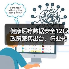 健康医疗数据安全12项政策密集出台,行业转型箭在弦上(图2) 健康医疗数据安全12项政策密集出台,行业转型箭在弦上(图2)