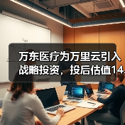 万东医疗为万里云引入战略投资,投后估值14.50亿元!(图1) 万东医疗为万里云引入战略投资,投后估值14.50亿元!(图1)