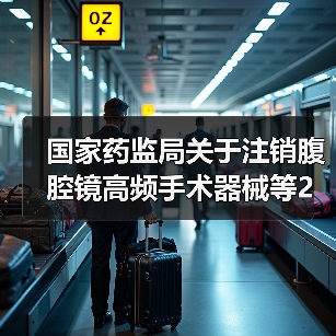 国家药监局关于注销腹腔镜高频手术器械等2个医疗器械注册证书的公告(图2) 国家药监局关于注销腹腔镜高频手术器械等2个医疗器械注册证书的公告(图2)