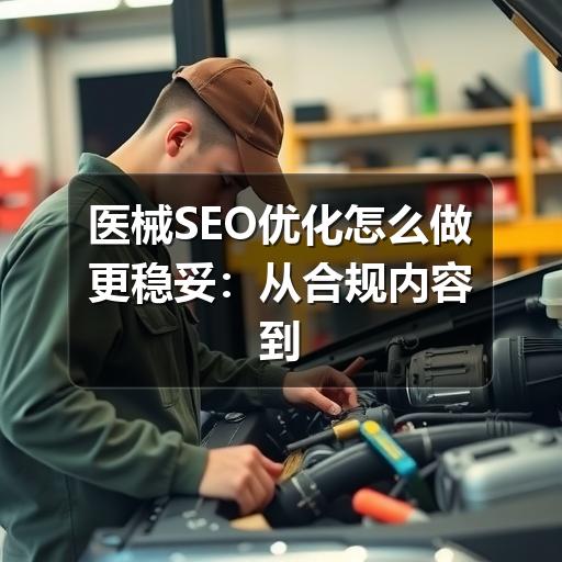 医械SEO优化怎么做更稳妥:从合规内容到页面体验的实用指南