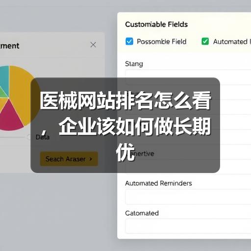 医械网站排名怎么看,企业该如何做长期优化