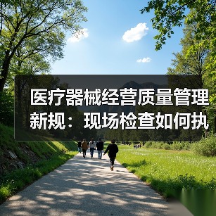 医疗器械经营质量管理新规:现场检查如何执行?(图1) 医疗器械经营质量管理新规:现场检查如何执行?(图1)