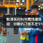 和泽医药科创属性遭质疑:创新药订单不足5%,研发投入能否支撑未来发展?(图2) 和泽医药科创属性遭质疑:创新药订单不足5%,研发投入能否支撑未来发展?(图2)