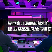 复旦张江港股转战科创板 业绩波动风险与轻研发挑战(图3) 复旦张江港股转战科创板 业绩波动风险与轻研发挑战(图3)