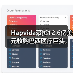 Hapvida豪掷12.6亿美元收购巴西医疗巨头，冲击行业格局（图2）