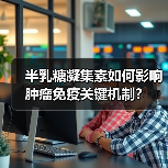 半乳糖凝集素如何影响肿瘤免疫关键机制？（图1）