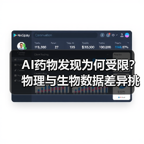 AI药物发现为何受限?物理与生物数据差异挑战何在?(图3) AI药物发现为何受限?物理与生物数据差异挑战何在?(图3)