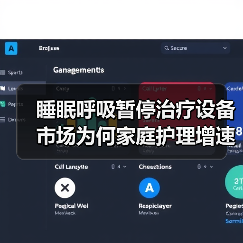睡眠呼吸暂停治疗设备市场为何家庭护理增速最快？（图1）