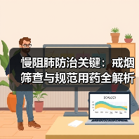 慢阻肺防治关键:戒烟筛查与规范用药全解析(图1) 慢阻肺防治关键:戒烟筛查与规范用药全解析(图1)