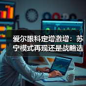 爱尔眼科定增激增：苏宁模式再现还是战略选择？（图1）