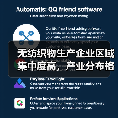 无纺织物生产企业区域集中度高,产业分布格局分析(图4) 无纺织物生产企业区域集中度高,产业分布格局分析(图4)