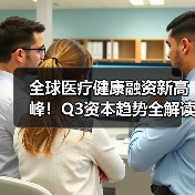 全球医疗健康融资新高峰！Q3资本趋势全解读（图1）