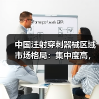 中国注射穿刺器械区域市场格局:集中度高,竞争格局如何?(图1) 中国注射穿刺器械区域市场格局:集中度高,竞争格局如何?(图1)