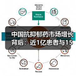 中国抗抑郁药市场增长背后:近1亿患者与15种药物过评(图2) 中国抗抑郁药市场增长背后:近1亿患者与15种药物过评(图2)