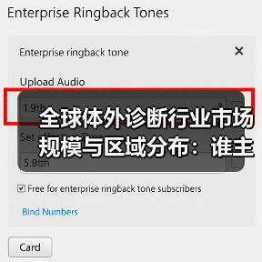 全球体外诊断行业市场规模与区域分布:谁主沉浮?(图2) 全球体外诊断行业市场规模与区域分布:谁主沉浮?(图2)