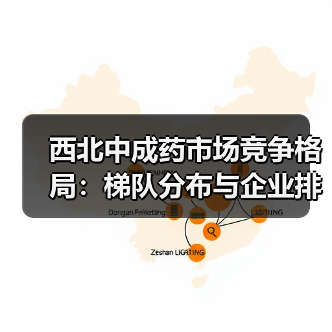 西北中成药市场竞争格局：梯队分布与企业排名分析（图1）