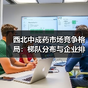 西北中成药市场竞争格局：梯队分布与企业排名分析（图2）