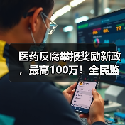 医药反腐举报奖励新政,最高100万!全民监督新趋势?(图3) 医药反腐举报奖励新政,最高100万!全民监督新趋势?(图3)