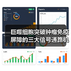 巨噬细胞突破肿瘤免疫屏障的三大信号通路机制（图1）