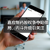 嘉应制药股权争夺陷僵局，内斗升级引关注（图1）