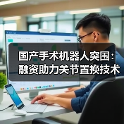 国产手术机器人突围：融资助力关节置换技术突破（图1）