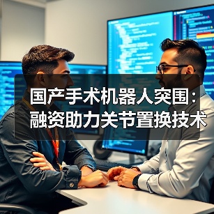 国产手术机器人突围：融资助力关节置换技术突破（图2）