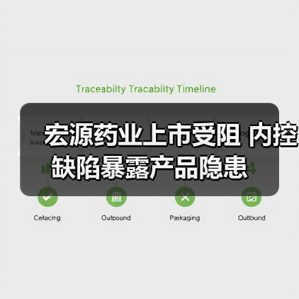 宏源药业上市受阻 内控缺陷暴露产品隐患（图1）