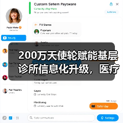 200万天使轮赋能基层诊所信息化升级，医疗SaaS平台如何助力转型？（图1）