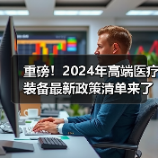 重磅！2024年高端医疗装备最新政策清单来了（图3）