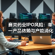 赛灵药业IPO风险：单一产品依赖与产能消化难题（图2）
