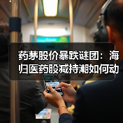 药茅股价暴跌谜团：海归医药股减持潮如何动摇信心？（图2）