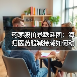 药茅股价暴跌谜团：海归医药股减持潮如何动摇信心？（图1）