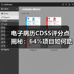 电子病历CDSS评分点揭秘：64%项目如何助力评级达标？（图1）