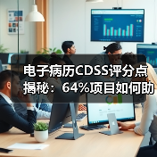 电子病历CDSS评分点揭秘：64%项目如何助力评级达标？（图4）