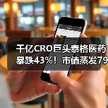 千亿CRO巨头泰格医药暴跌43%！市值蒸发792亿背后真相？（图2）