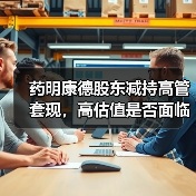 药明康德股东减持高管套现，高估值是否面临挑战？（图4）