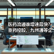 医药流通谁增速最快?重药控股、九州通等企业领跑(图3) 医药流通谁增速最快?重药控股、九州通等企业领跑(图3)