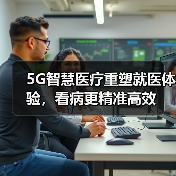 5G智慧医疗重塑就医体验,看病更精准高效(图2) 5G智慧医疗重塑就医体验,看病更精准高效(图2)