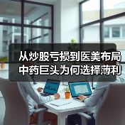 从炒股亏损到医美布局 中药巨头为何选择薄利赛道？（图2）