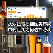 从炒股亏损到医美布局 中药巨头为何选择薄利赛道？（图1）