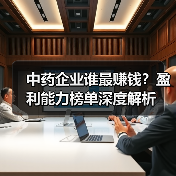 中药企业谁最赚钱？盈利能力榜单深度解析（图1）