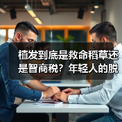 植发到底是救命稻草还是智商税?年轻人的脱发现状与行业真相(图2) 植发到底是救命稻草还是智商税?年轻人的脱发现状与行业真相(图2)