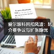 爱尔眼科回扣风波：转介费争议与扩张隐忧（图1）