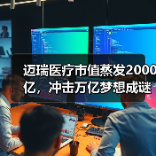 迈瑞医疗市值蒸发2000亿，冲击万亿梦想成谜？（图2）