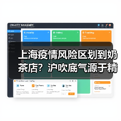上海疫情风险区划到奶茶店?沪吹底气源于精准治理(图1) 上海疫情风险区划到奶茶店?沪吹底气源于精准治理(图1)