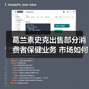 葛兰素史克出售部分消费者保健业务 市场如何反应？（图4）