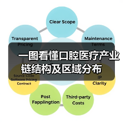 一图看懂口腔医疗产业链结构及区域分布(图2) 一图看懂口腔医疗产业链结构及区域分布(图2)
