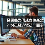 轻医美为何成女性新宠?悦己经济驱动“面子工程”崛起(图1) 轻医美为何成女性新宠?悦己经济驱动“面子工程”崛起(图1)