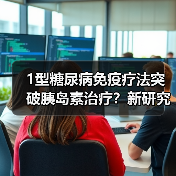 1型糖尿病免疫疗法突破胰岛素治疗?新研究揭示潜在希望(图1) 1型糖尿病免疫疗法突破胰岛素治疗?新研究揭示潜在希望(图1)